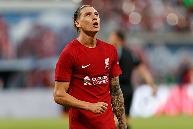 Darwin Nunez during pre-season